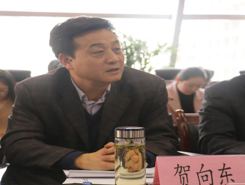 贺向东到陕西金年会集团宣讲党的十九大心灵