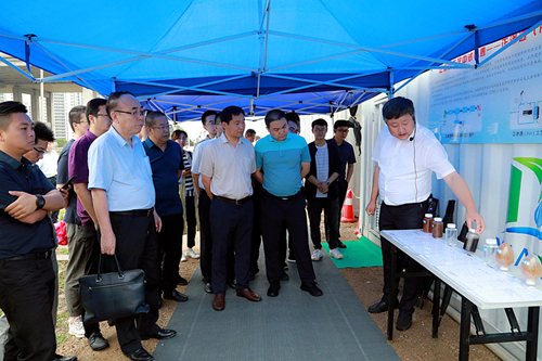 陕西金年会集团“正渗入+低温蒸发结晶”处置垃圾渗滤液中试项目获得沉猛进展