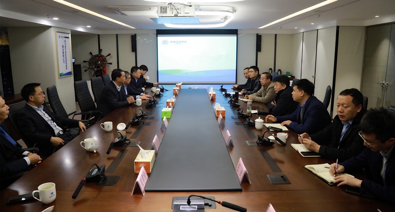 商洛市县当局一行到陕西金年会集团互换座谈｜熊良虎出席