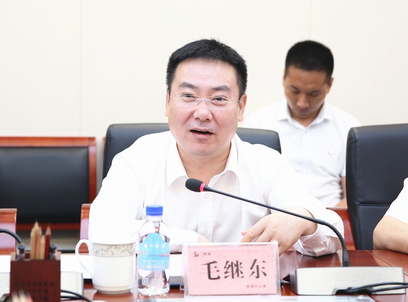 陕西金年会集团与陕西建工集团互换座谈