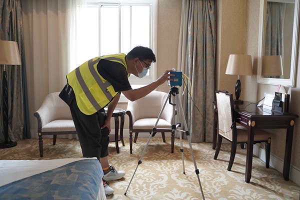 陕西金年会集团监测中心全力做好环境监测 奋力保险十四运会生态环境安全