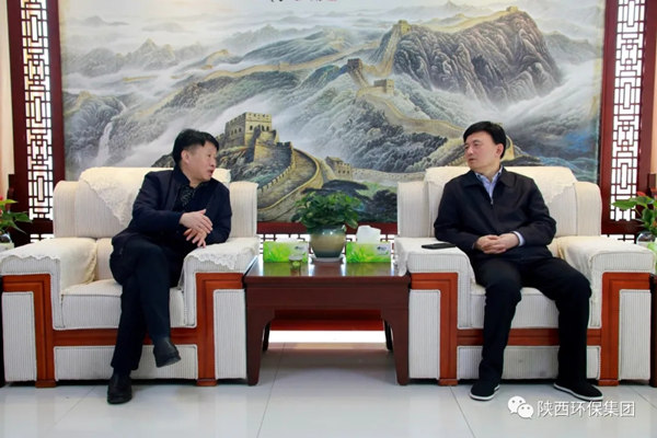 熊良虎拜会商洛市委书记郑光照、市长王青峰