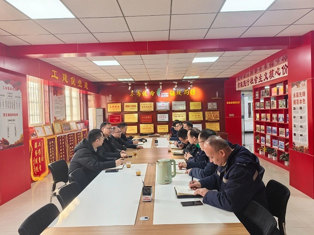 郝军亮赴三秦金年会公司项目一线查抄节前安全金年会工作